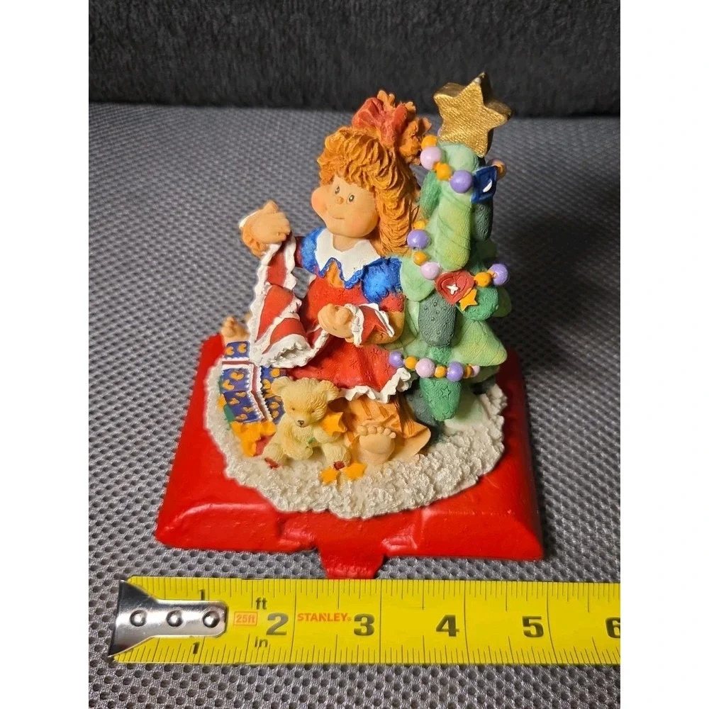 Girl Stocking Hanger Cast Iron Very Cute